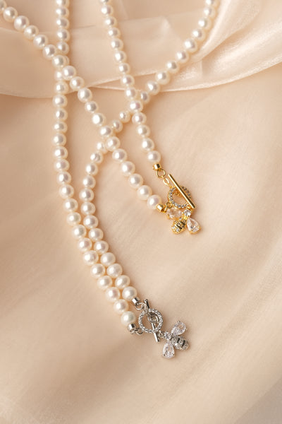 Freshwater Pearl Necklace FN18KGP1