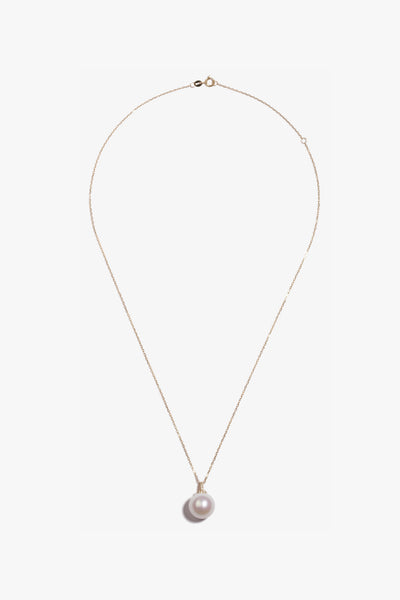 Freshwater Pearl Pendant With 18K Gold FP18K24