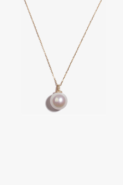 Freshwater Pearl Pendant With 18K Gold FP18K24