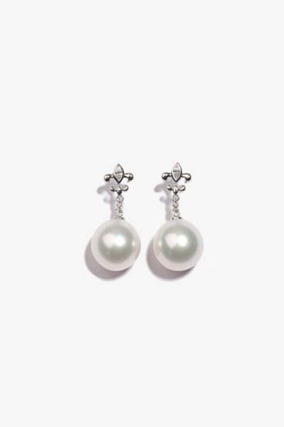 Glowing Iris - 12mm Oval Earrings