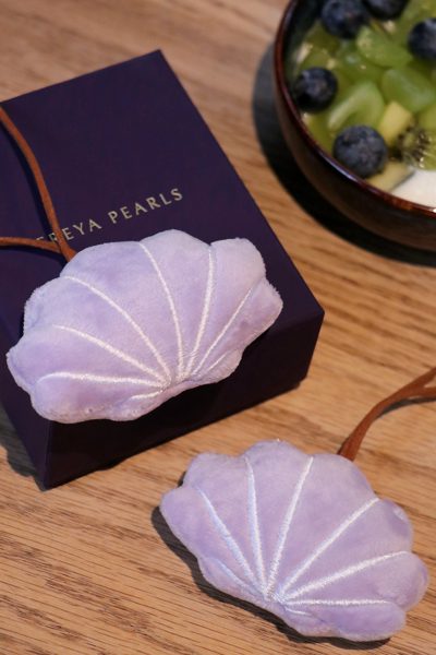 Shell Bag Charm — Lavender